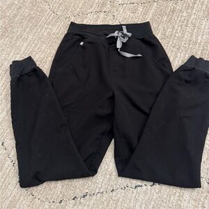 Figs high waited jogger black XS